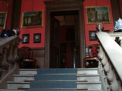 staircase leading to Lauriston Castle entrance