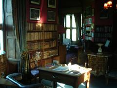 library at Lauriston Castle