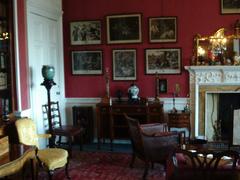 Lauriston Castle sitting room interior