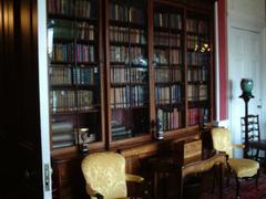 Bookshelves at Lauriston Castle