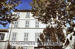 Gendarmerie of Saint-Tropez building from the 1964 film