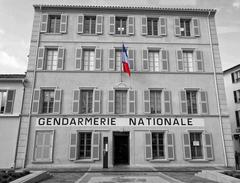 Gendarmerie building in Saint-Tropez