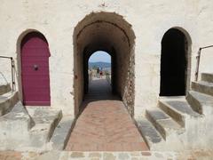 View of Saint-Tropez Citadel in Var, France