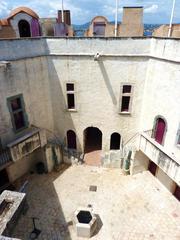 courtyard of the Maritime History Museum in Saint-Tropez