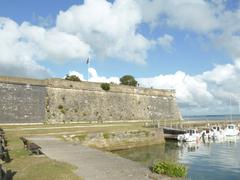 Citadel of Oleron at the port