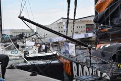 60 pieds IMOCA 11th Hour Racing Team at Lorient in May 2021