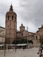 València Cathedral seen from Plaça de la Reina