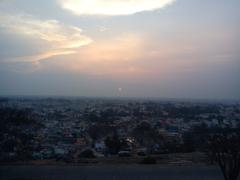 Hosur City view from hills