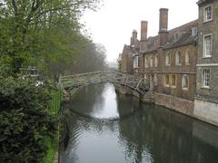 Mathematical Bridge in Cambridge over the River Cam