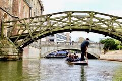 Mathematical Bridge in Cambridge, UK