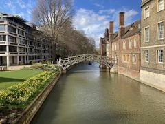 The Mathematical Bridge at Queens' College, University of Cambridge