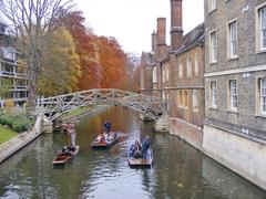 Mathematical Bridge in Cambridge, UK