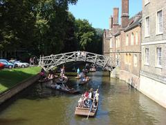 Mathematical Bridge in Cambridge, UK