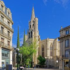 Three historic churches in Avignon