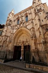 Église Saint-Pierre d'Avignon with Late Gothic Flamboyant Façade and Tour de la Garde-Robe in the background