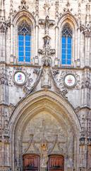 Three historic churches in Avignon