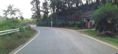 panoramic view of Madapur in Madikeri, Karnataka province, India