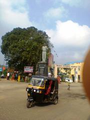 Panoramic view of Madikeri town