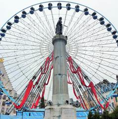 La colonne de la Déesse on the Grand'Place in Lille, France