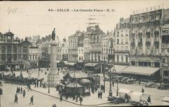 La Grande Place in Lille with historic architecture