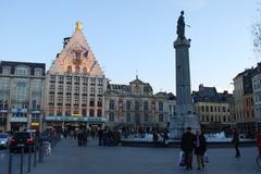 View of Vieille Bourse Square in Lille