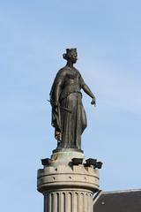 Column of the Goddess in Grand Place, Lille, France