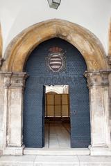 Sponza Palace portal in Dubrovnik