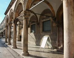 Porxo del palau Sponza de Dubrovnik