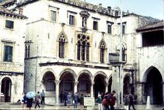 Sponza Palace in Dubrovnik, Croatia