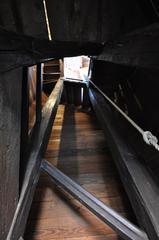 stairs leading to Lotrščak Tower