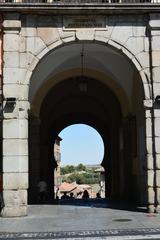 A scenic view of Toledo, Spain, showcasing its historical architecture and the Tagus River