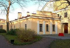 Wing of Yusupov Palace on Moika in Russia