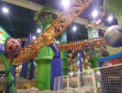 Berjaya Times Square Indoor Amusement Park rollercoaster