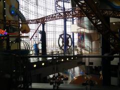 Berjaya Times Square Indoor Amusement Park rollercoaster in Kuala Lumpur, Malaysia