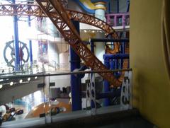 Berjaya Times Square Indoor Amusement Park Rollercoaster in Kuala Lumpur