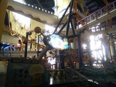 Berjaya Times Square Indoor Amusement Park rollercoaster in Kuala Lumpur, Malaysia