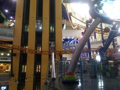 Berjaya Times Square Indoor Amusement Park rollercoaster in Kuala Lumpur, Malaysia