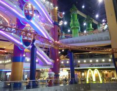 Berjaya Times Square Indoor Amusement Park with Rollercoaster in Kuala Lumpur, Malaysia