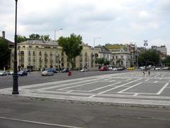 Budapest Terézváros district panorama