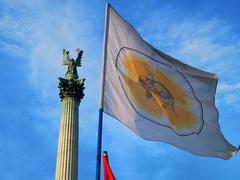 Budapest Hősök tere Trianon commemoration