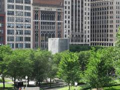 Crown Fountain in Millennium Park, Chicago