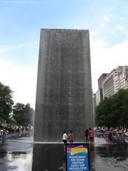 Crown Fountain at Millennium Park in Chicago