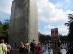 Crown Fountain at Millennium Park in Chicago