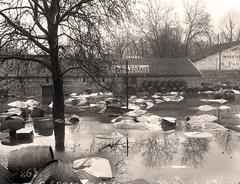 1910 flood at the Bercy Warehouse