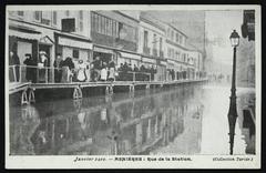 Historic photo of Rue de la Station, Asnières-sur-Seine