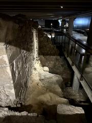 Archeological crypt of the Île de la Cité in Paris