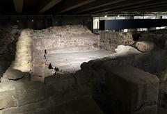 Archeological crypt of the Île de la Cité in Paris