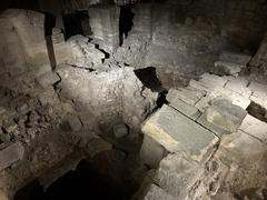 Archeological crypt of the Île de la Cité in Paris