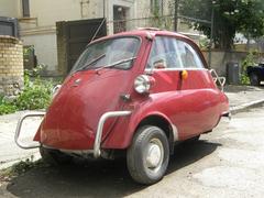 BMW Isetta bubble car in Frederiksberg