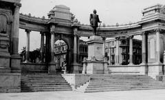 Khedive Ismail Statue in Alexandria, Egypt by Tom Beazley